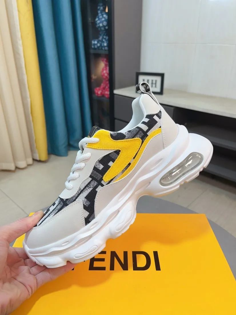 Men's shoes 💰438🌹🌹【fendi Fendi】: 🔝High-end brand of men's shoes: high-top series: official website 1:1 latest masterpiece: the upper is made of brand fabric with imported cowhide technology, ➕🐑made in sheepskin👍, making walking more convenient and comfortable, a stunning work, compared with the official quality, the beautiful 1:1 replica [color]! Create a fashionable personality to set off your uniqueness! A must-have for trendy men! 🔥Size: 38-44.